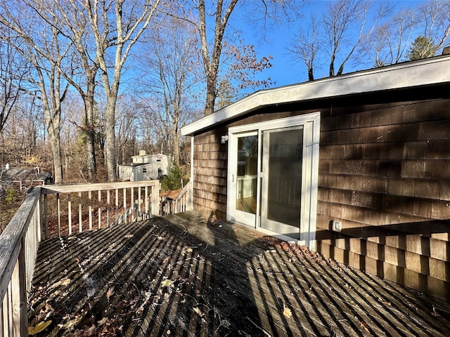 6 Hemlock Rd, South Salem, NY 10590 - view of wooden deck