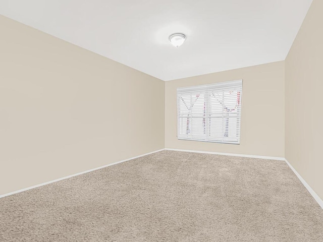 unfurnished room featuring carpet flooring