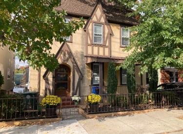 view of english style home