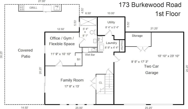 view of layout