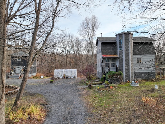 view of side of home