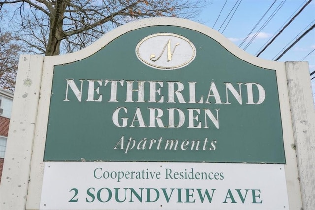 2 Soundview Ave Unit 2D, White Plains, NY 10606 - view of community sign