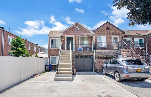 multi unit property with a garage