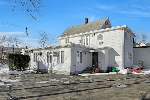 view of rear view of property