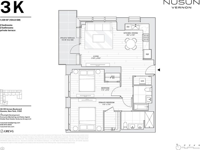 30-55 Vernon Blvd Unit 3K, Long Island City, NY 11102 - plan
