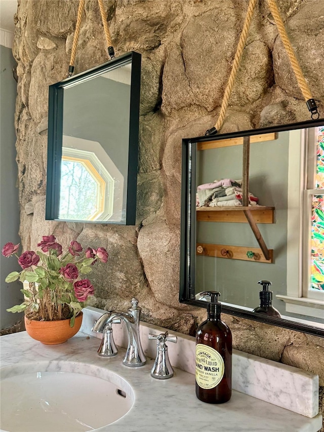 interior details with a sink