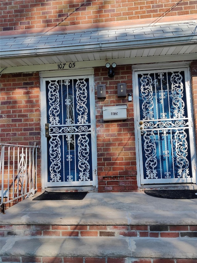 view of entrance to property