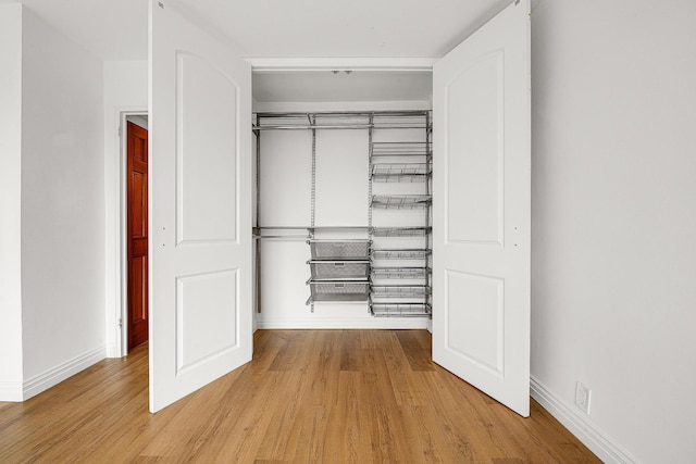 view of closet