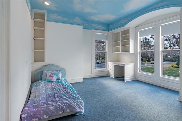 unfurnished bedroom featuring carpet flooring