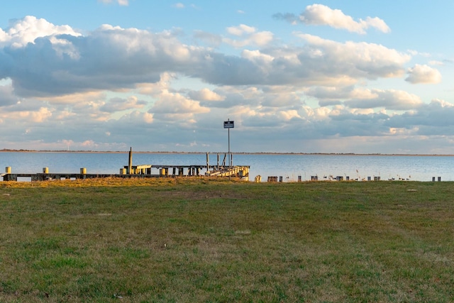 property view of water