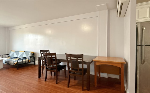 dining room featuring hardwood / wood-style floors