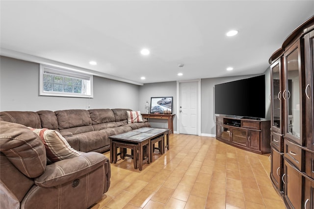 view of living room