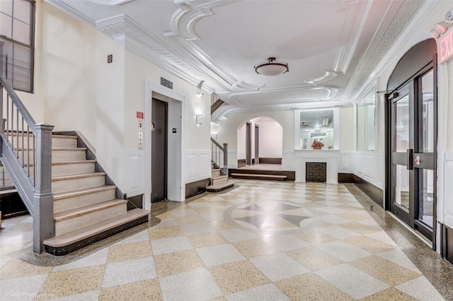 view of building lobby