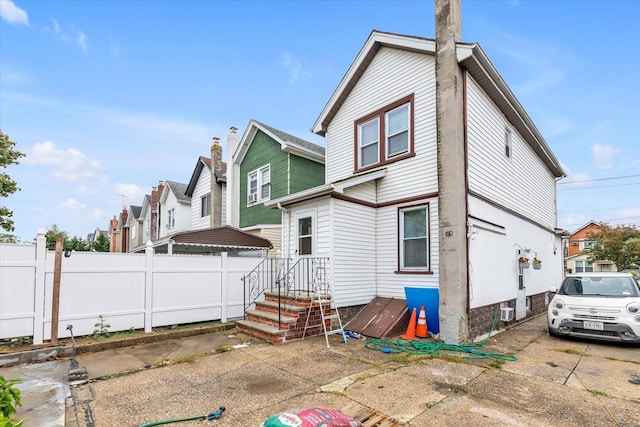 view of rear view of house