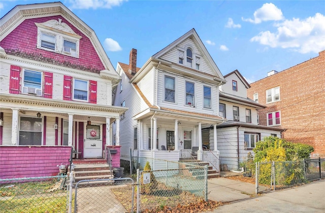 victorian-style house with covered porch