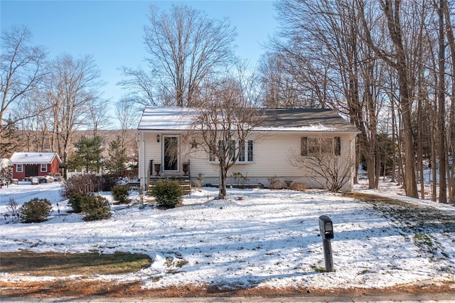 view of ranch-style house