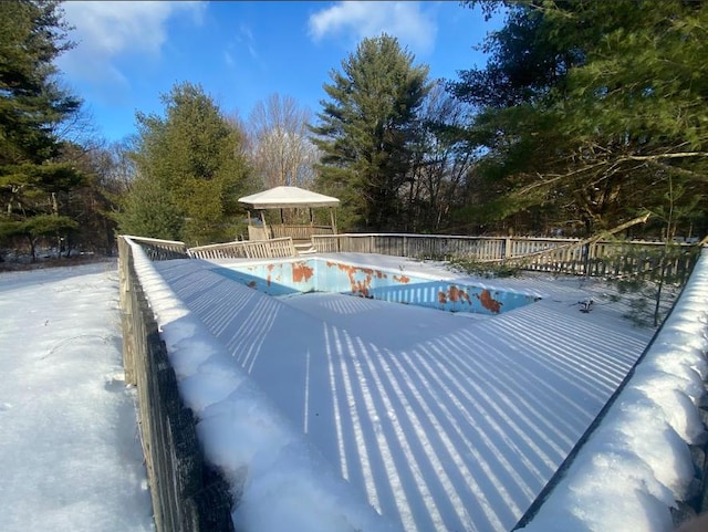 view of pool