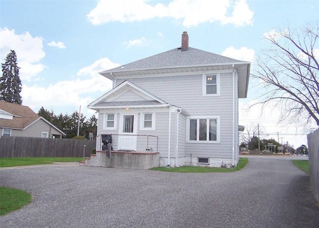 view of back of house