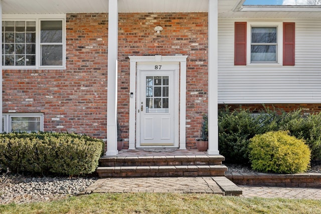 view of property entrance