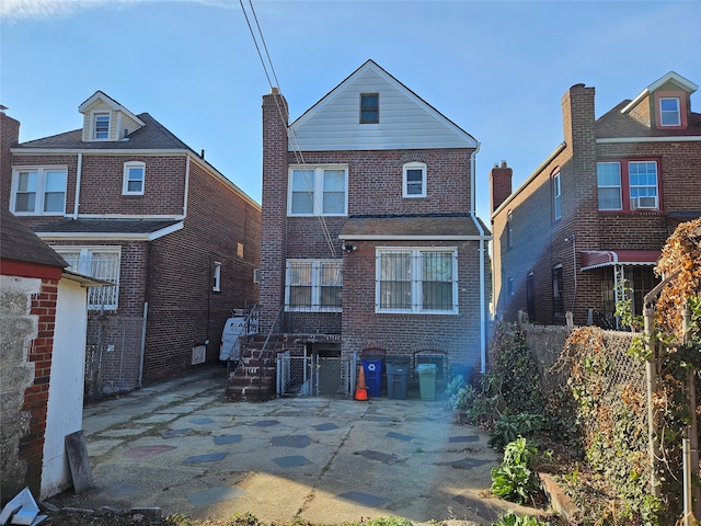 view of rear view of property