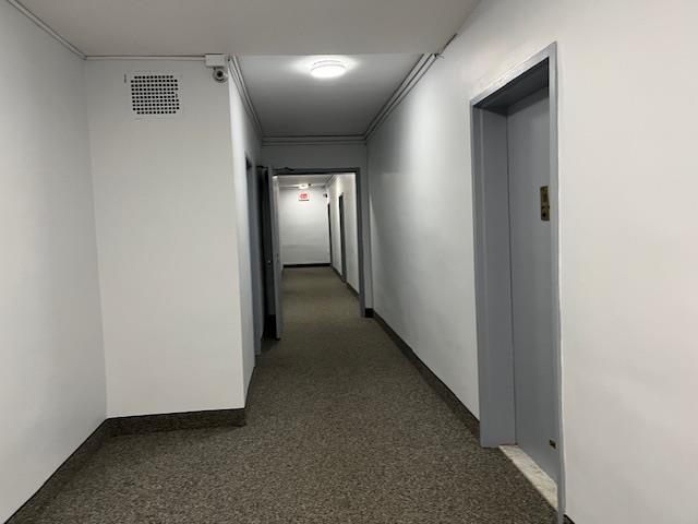 hallway with elevator