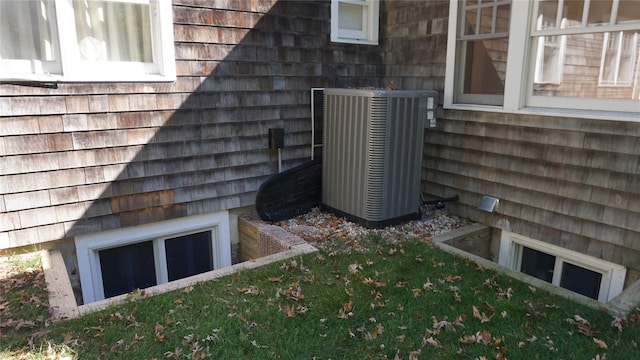 exterior details featuring central air condition unit