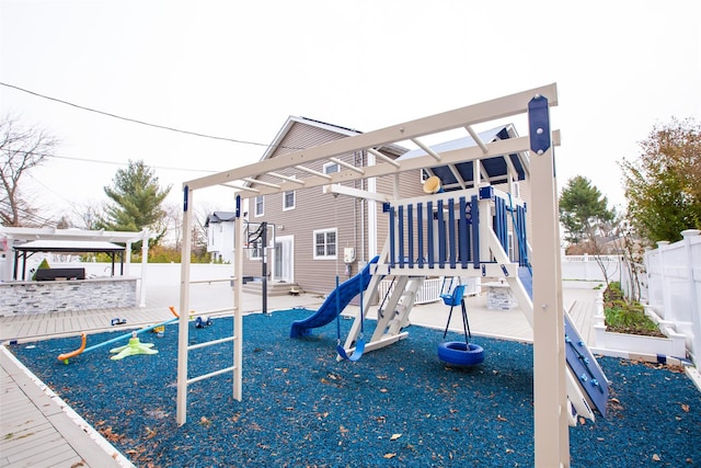 view of playground