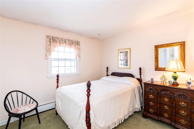 bedroom featuring carpet floors