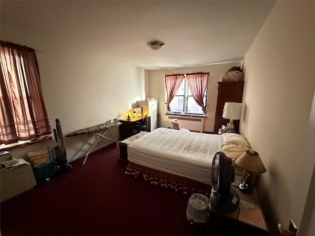 bedroom with carpet flooring