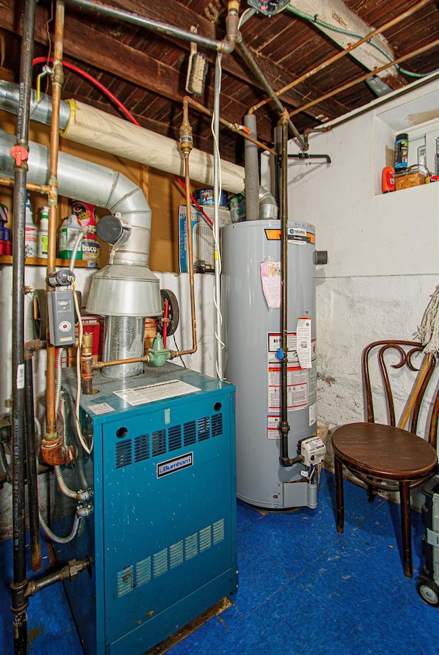 utilities with water heater