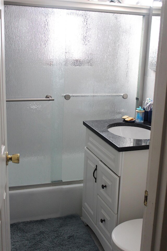 1165 E 54th St Unit 3S, Brooklyn, NY 11234 - full bath featuring vanity and combined bath / shower with glass door
