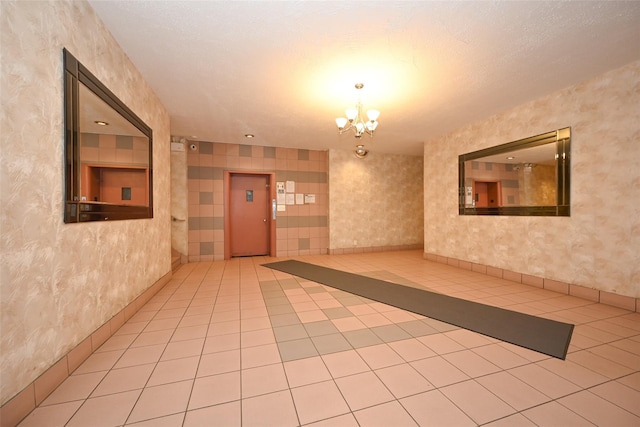 6535 Broadway Unit 6A, Bronx, NY 10471 - community lobby with wallpapered walls