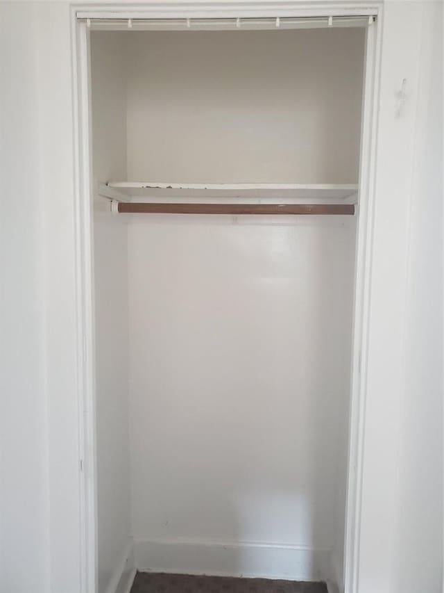 view of closet