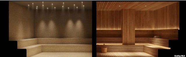 view of sauna / steam room