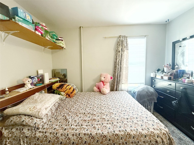 bedroom featuring multiple windows