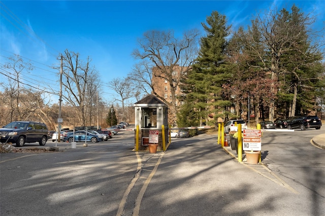 view of road