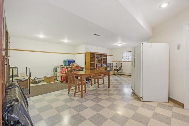 view of dining room