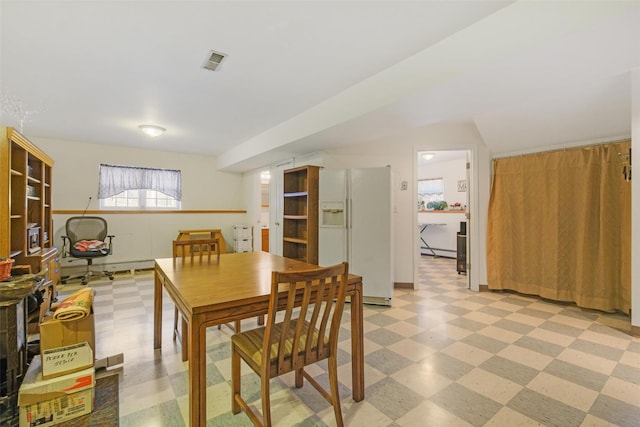 view of dining room