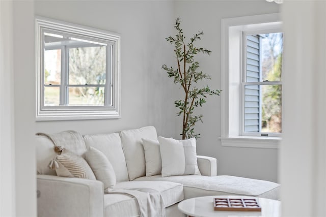 view of living room