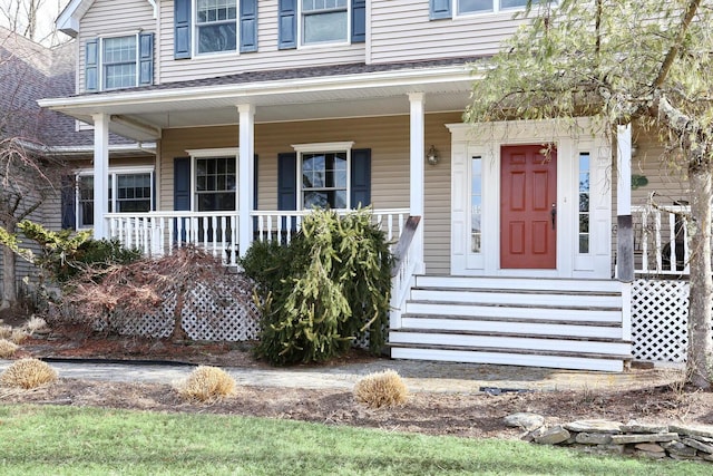 view of property entrance