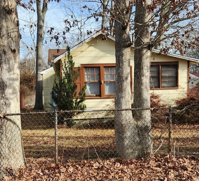 view of property exterior