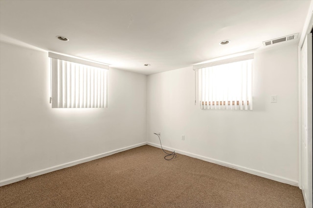 20070 39th Ave, Bayside, NY 11361 - carpeted spare room with baseboards and recessed lighting