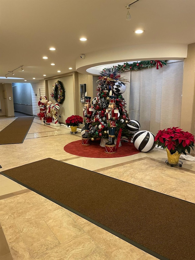 view of community lobby