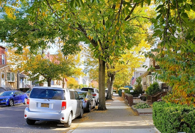 view of street