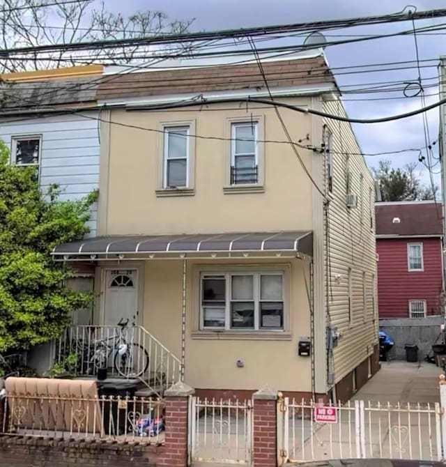 view of rear view of property