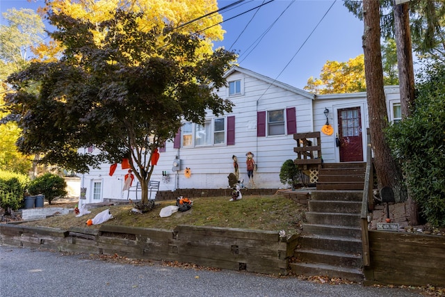 view of bungalow