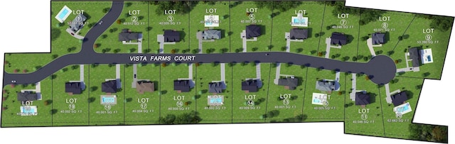map / location featuring property parcel outlined
