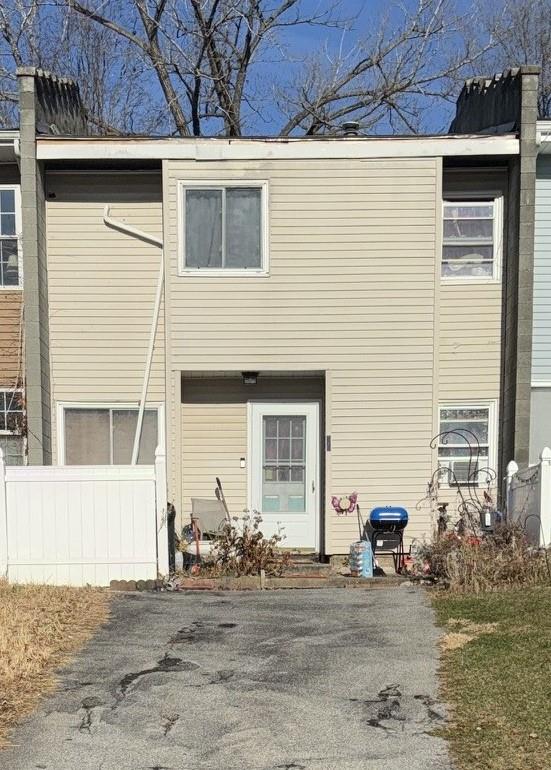 view of rear view of property