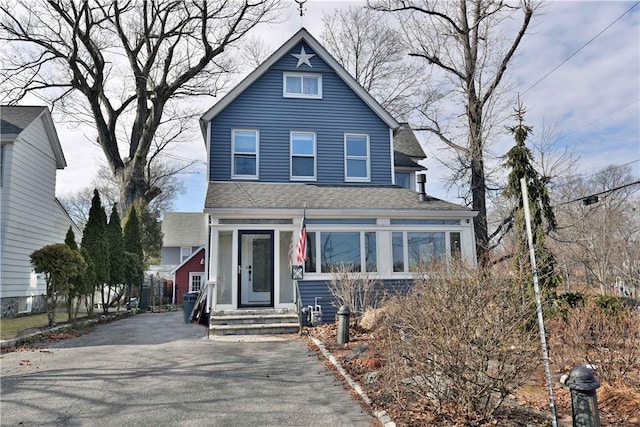 view of front of house