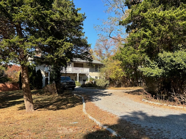 view of front of house